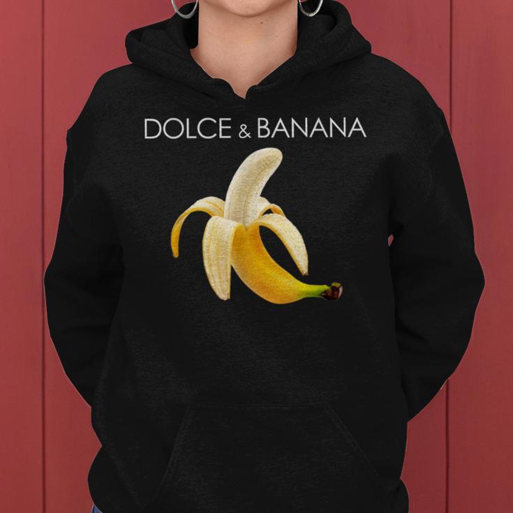 Dolce And BananaCute Graphic Banana レディースパーカー