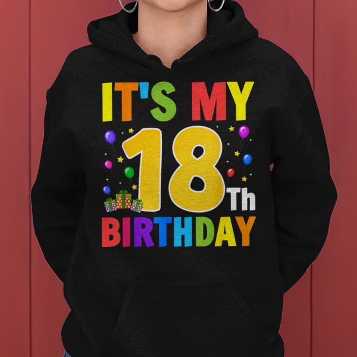 It's My 18歳の誕生日プレゼント。18歳のティーンの男の子と女の子に。 レディースパーカー