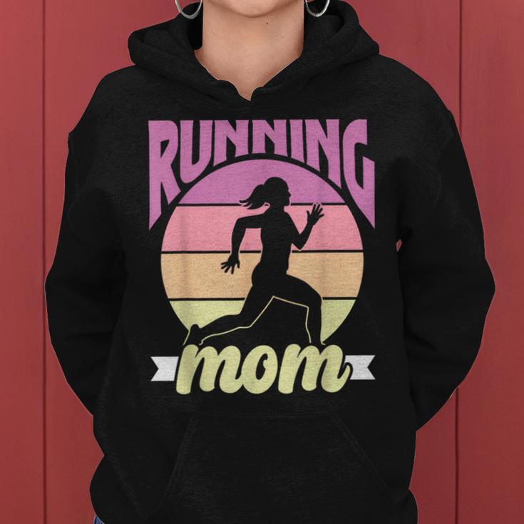 Maman Qui Court Jogger Coureur Exécuter La Course À Pied Sweat à capuche femme
