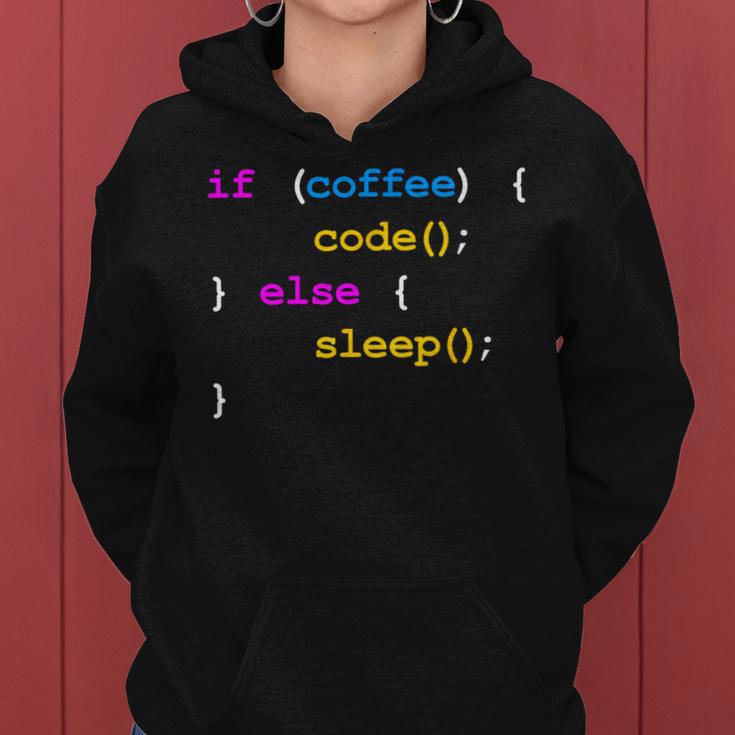 No Coffee No Code Itエンジニア プログラマー おもしろ レディースパーカー