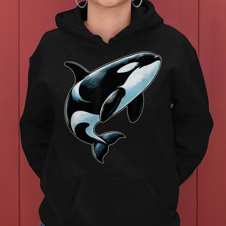 Orca シャツ オーシャン シャチ 恋人 男性 男の子 女の子 キッズ シャチ レディースパーカー