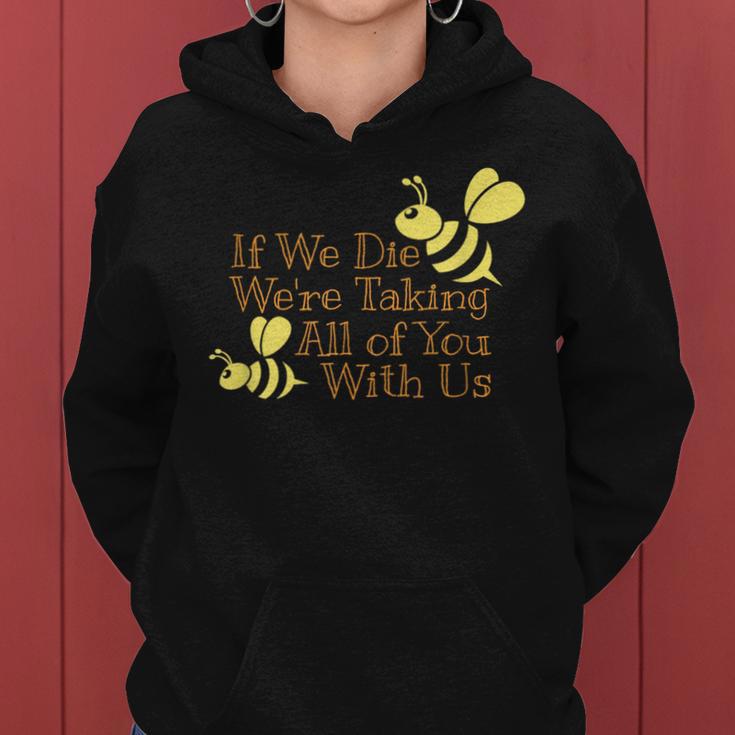 Save The Bees レディースパーカー