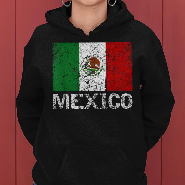 メキシコの国旗 アンティーク調 男性 女性 キッズ レディースパーカー