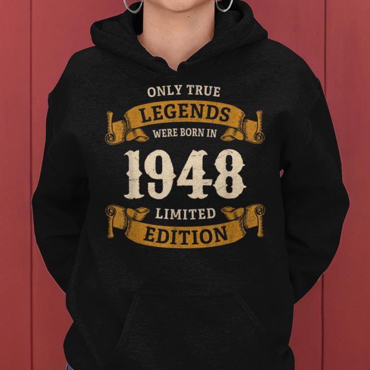 ヴィンテージ 1948 ギフト 男性 女性 長寿祝い 1948年生まれ 還暦祝い ユニークな誕生日プレゼント レディースパーカー