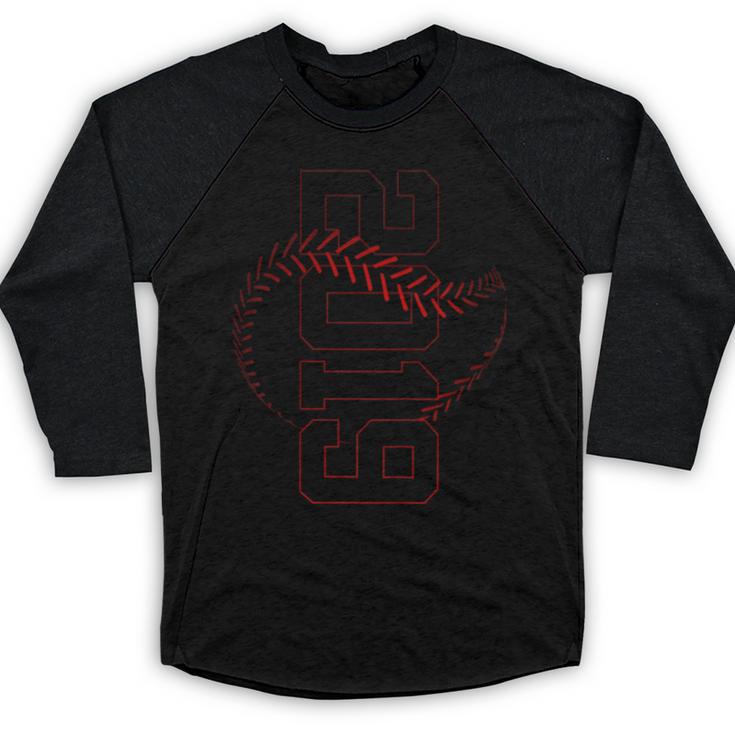 7 Years 2019 Baseball 7TH Birthday Baseball Raglan Shirt