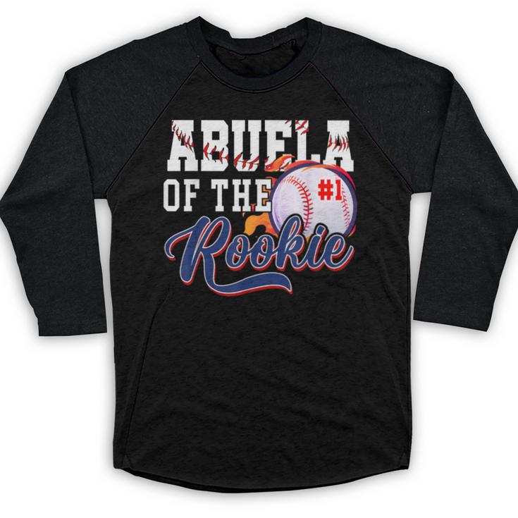 Abuela Rookie Of Year 1st Birthday Baseball Theme Matching Baseball Raglan Shirt