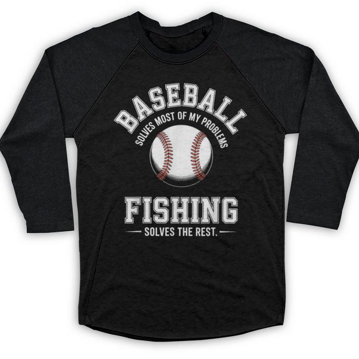 Baseball & Fishing Baseball Raglan Shirt