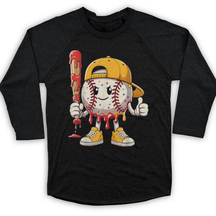 Baseball Drip Baseball Life Style 101 Apparel Youth Baseball Raglan Shirt