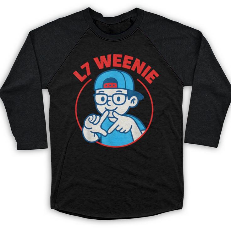 L7 Weenie Baseball Softball Baseball Raglan Shirt