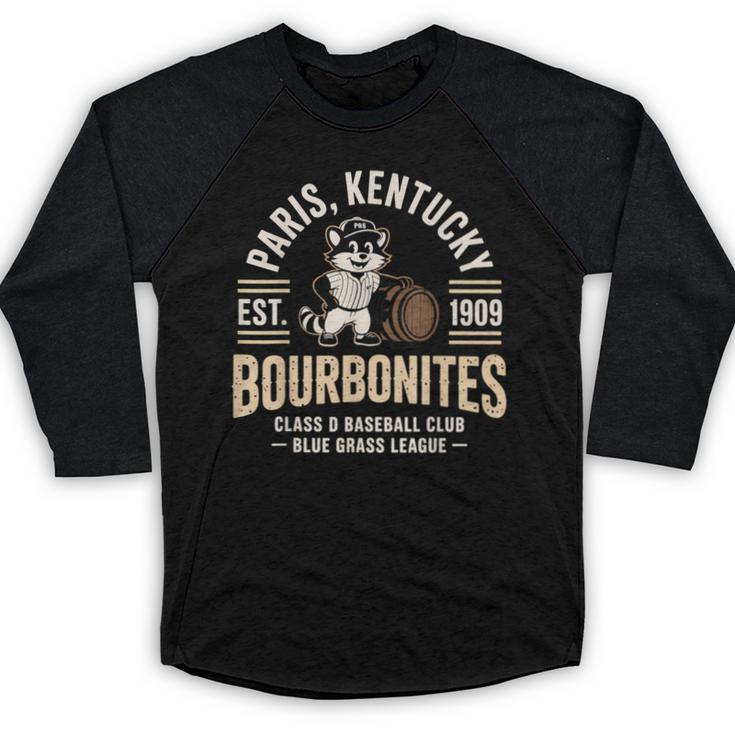 Paris Kentucky Bourbonites Baseball Heritage Baseball Raglan Shirt