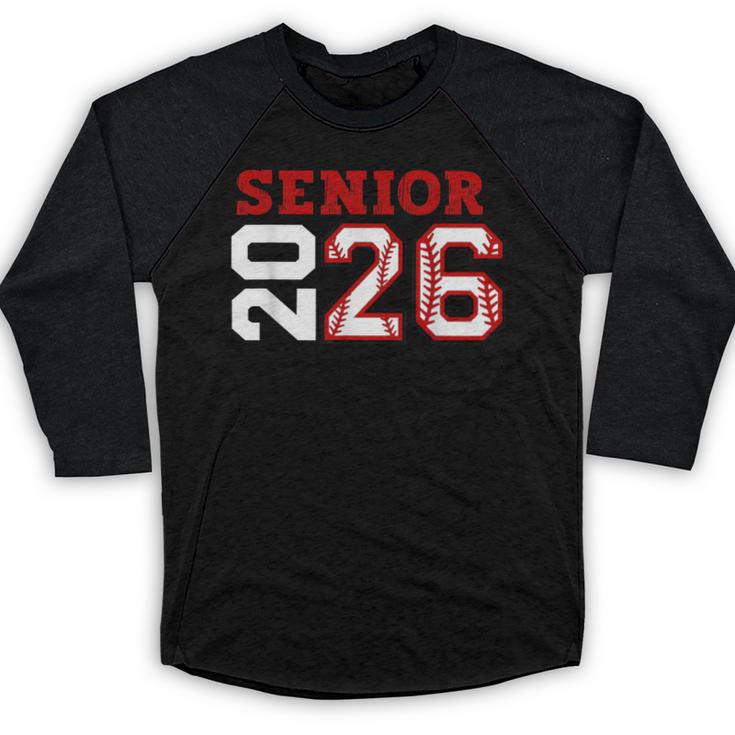 Senior Night Class Of 2026 Baseball Seniors Matching Team Baseball Raglan Shirt