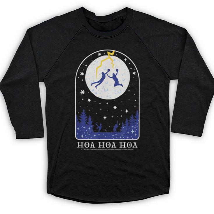 Twilight HOA HOA HOA Vampire Baseball Moonlight Movie Baseball Raglan Shirt