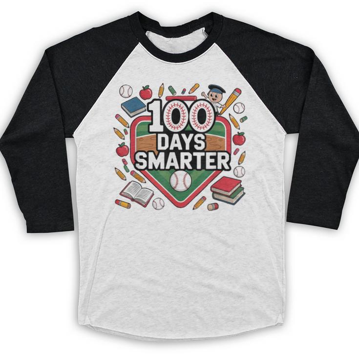 100 Day Baseball School Sports Kids Baseball Raglan Shirt 100 Day Baseball School Sports Kids Baseball Raglan Shirt