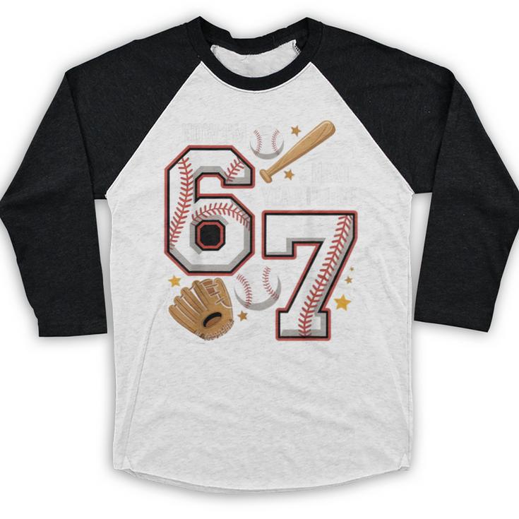6 Year Old Birthday 67 Trend Baseball Now I’m 6 Next Year 7 Baseball Raglan Shirt 6 Year Old Birthday 67 Trend Baseball Now I’m 6 Next Year 7 Baseball Raglan Shirt