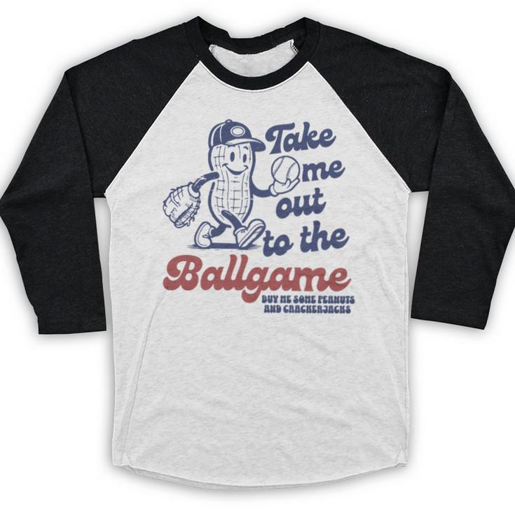 Take Me Out To The Ball Game Retro Peanuts Baseball Sports Baseball Raglan Shirt Take Me Out To The Ball Game Retro Peanuts Baseball Sports Baseball Raglan Shirt