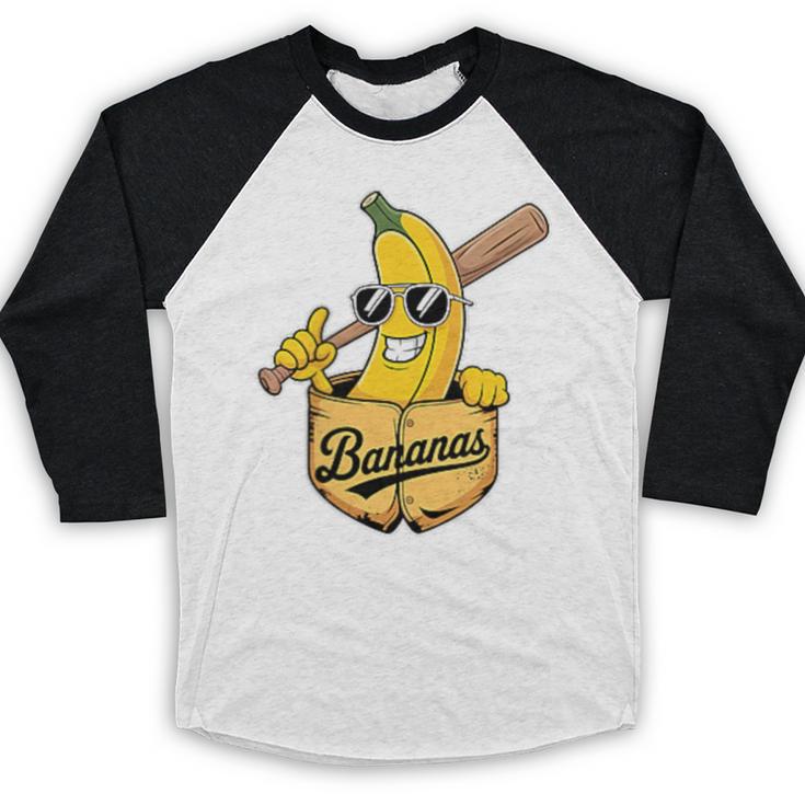Banana Baseball Fruit Baseball Raglan Shirt Banana Baseball Fruit Baseball Raglan Shirt