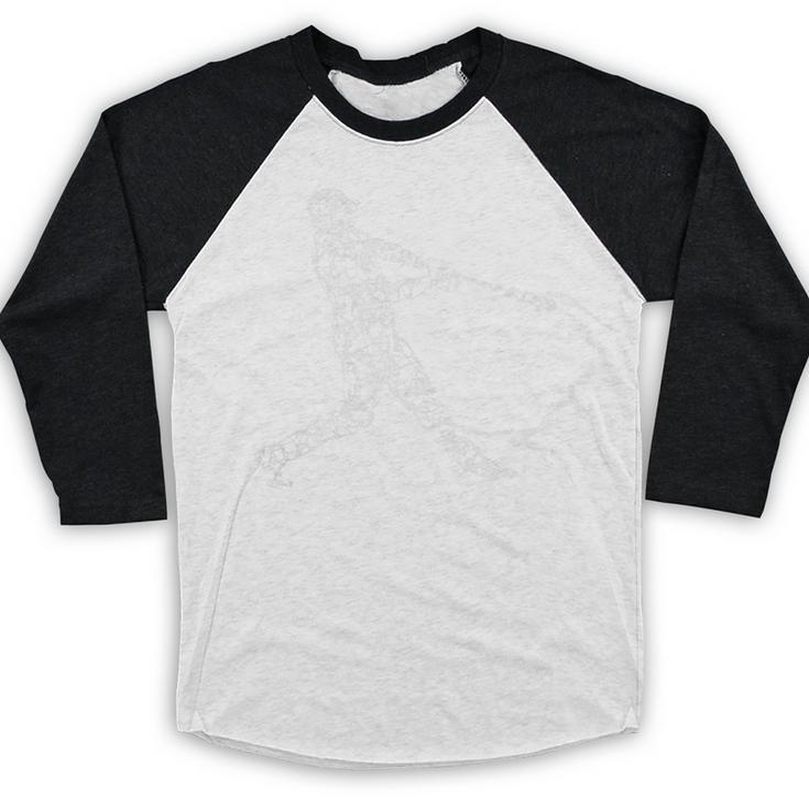 Baseball Batter Line Abstract Geometry Team Player Family Baseball Raglan Shirt Baseball Batter Line Abstract Geometry Team Player Family Baseball Raglan Shirt