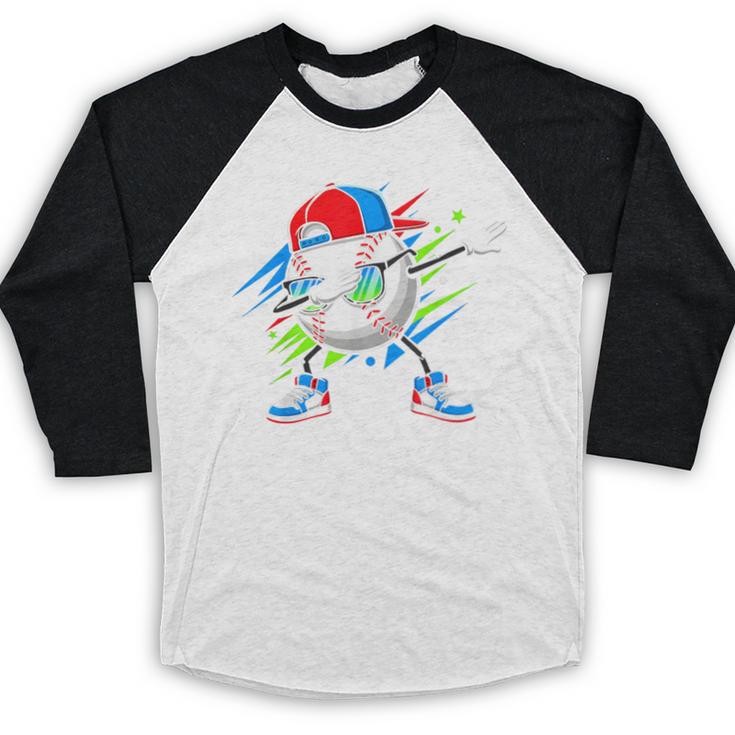 Baseball Dabbing Sports For Boys And Girls Game Day Baseball Raglan Shirt Baseball Dabbing Sports For Boys And Girls Game Day Baseball Raglan Shirt