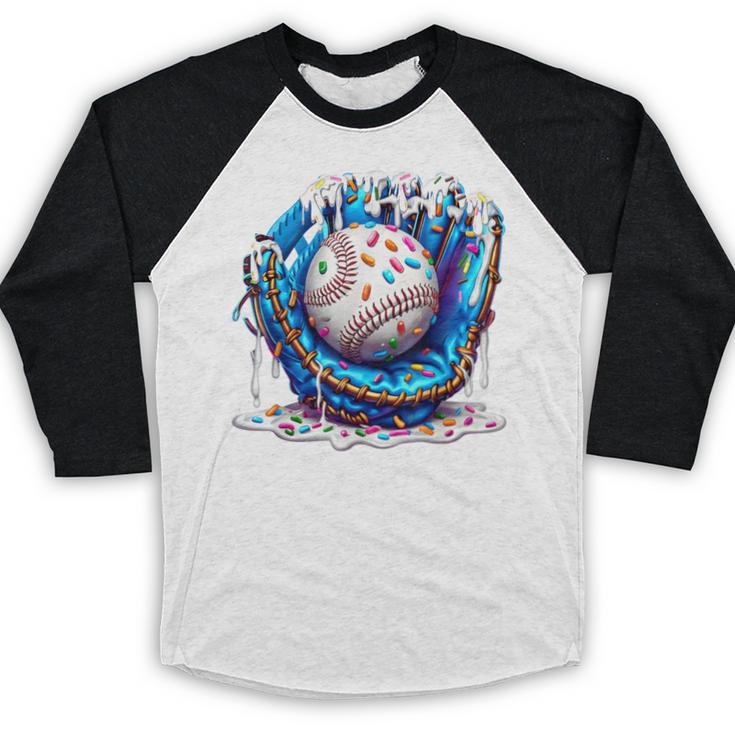 Baseball Drip For Boys Ice Cream Drip Youth Baseball Boys Baseball Raglan Shirt Baseball Drip For Boys Ice Cream Drip Youth Baseball Boys Baseball Raglan Shirt