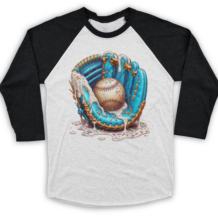 Baseball Drip Ice Cream Sprinkless Glove Boy Kid Baseball Raglan Shirt Baseball Drip Ice Cream Sprinkless Glove Boy Kid Baseball Raglan Shirt