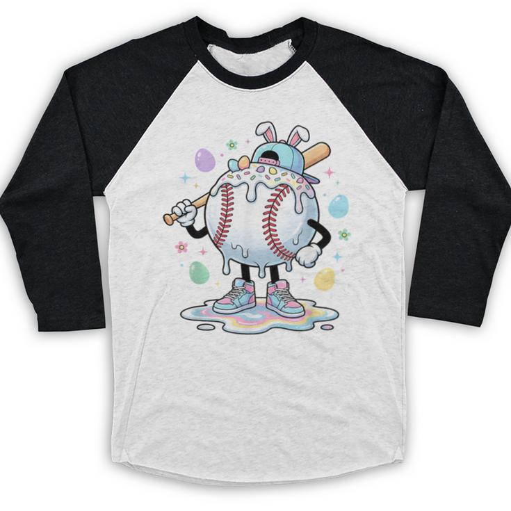Baseball Drip Icecream Apparel Youth Boy Easter Baseball Raglan Shirt Baseball Drip Icecream Apparel Youth Boy Easter Baseball Raglan Shirt
