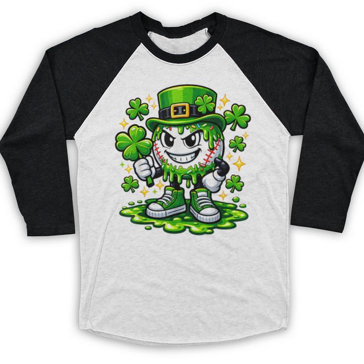 Baseball Drip Icecream Apparel Youth Boy St Patrick Day Baseball Raglan Shirt Baseball Drip Icecream Apparel Youth Boy St Patrick Day Baseball Raglan Shirt