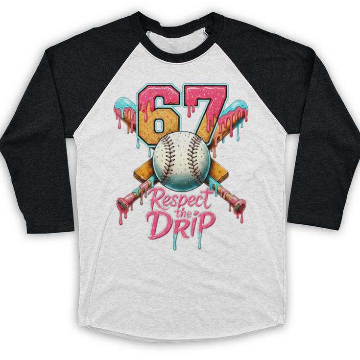 Baseball Drip Number 67 Player Sport For Men Women Kids Baseball Raglan Shirt Baseball Drip Number 67 Player Sport For Men Women Kids Baseball Raglan Shirt