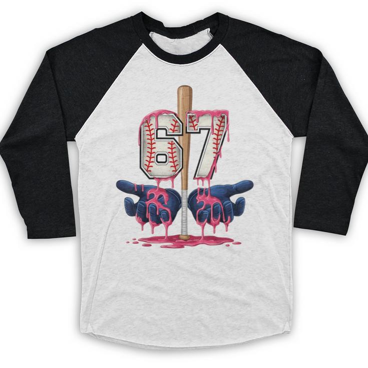 Baseball Drip Shirt Youth Baseball Glove Drip Ice Cream Baseball Raglan Shirt Baseball Drip Shirt Youth Baseball Glove Drip Ice Cream Baseball Raglan Shirt