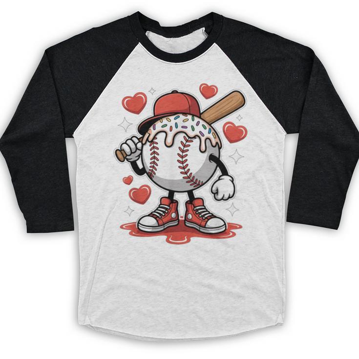 Baseball Drip Valentine Boys Women Men Hearts Sport Love Baseball Raglan Shirt Baseball Drip Valentine Boys Women Men Hearts Sport Love Baseball Raglan Shirt