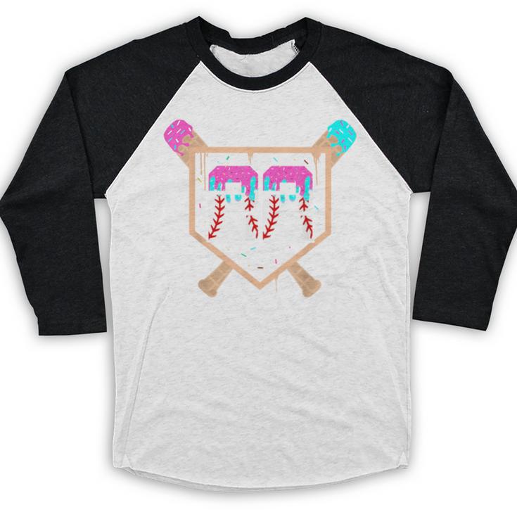 Baseball Ice Cream Drip Number 22 Player 22nd Birthday Baseball Raglan Shirt Baseball Ice Cream Drip Number 22 Player 22nd Birthday Baseball Raglan Shirt