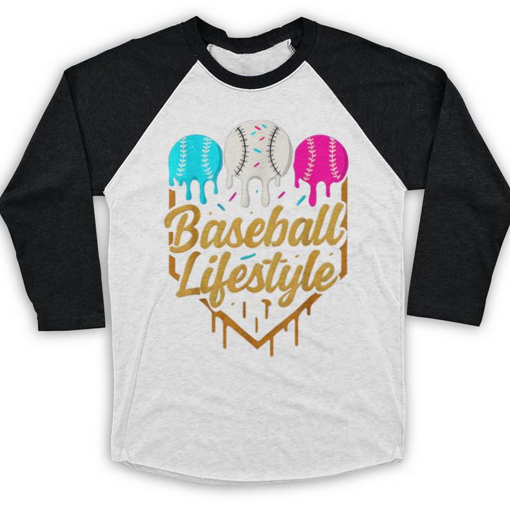 Baseball Lifestyle Baseball Drip Icecream Baseball Raglan Shirt Baseball Lifestyle Baseball Drip Icecream Baseball Raglan Shirt