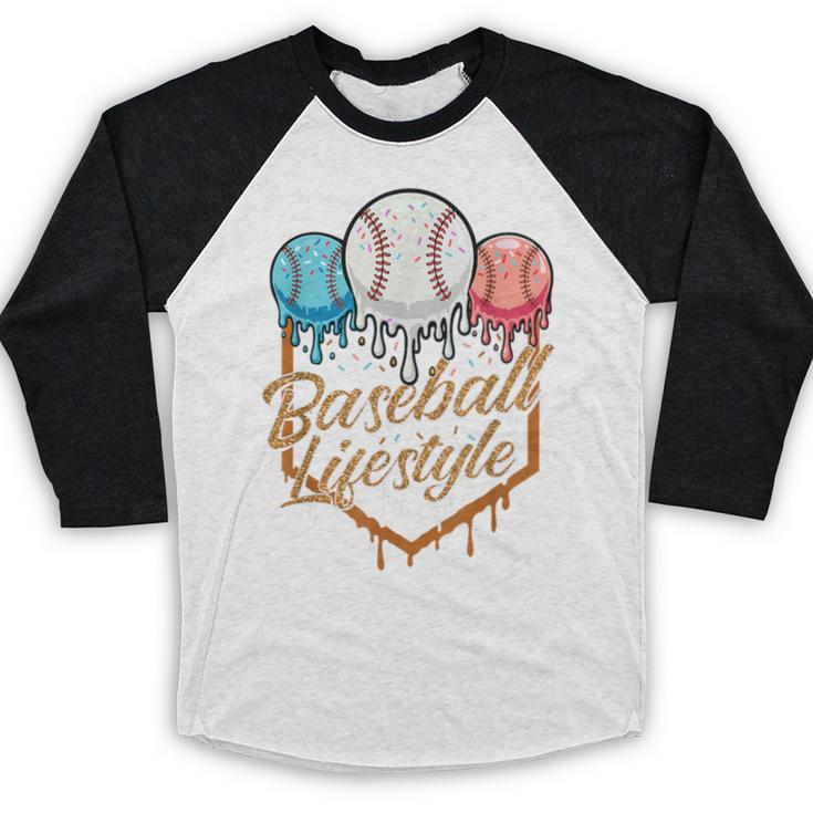Baseball Lifestyle Baseball Lover Player Baseballer Baseball Raglan Shirt