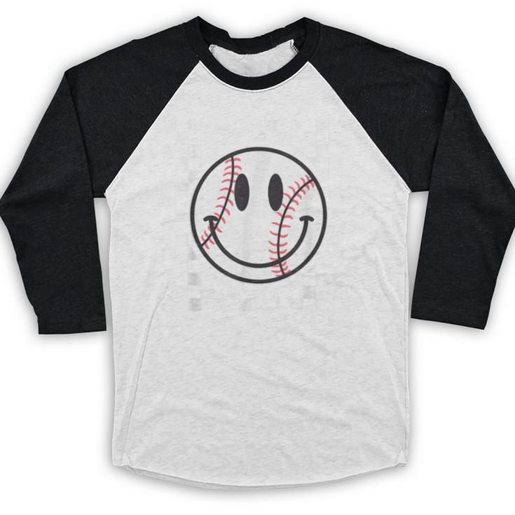 Baseball Season Happy Game Day Trendy Sports Vintage Baseball Raglan Shirt Baseball Season Happy Game Day Trendy Sports Vintage Baseball Raglan Shirt