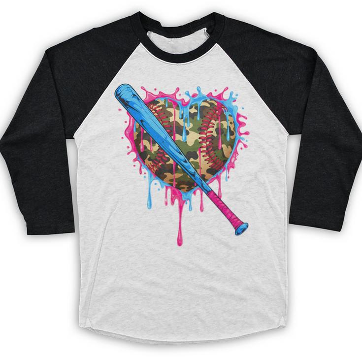 Camo Baseball Heart Drip Valentine Baseball Icecream Boys Baseball Raglan Shirt Camo Baseball Heart Drip Valentine Baseball Icecream Boys Baseball Raglan Shirt