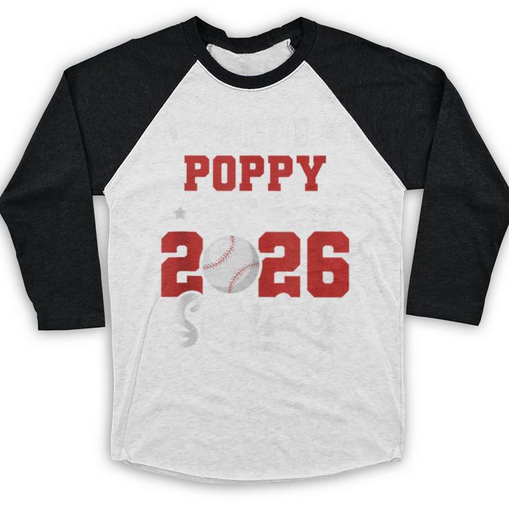 Class Of 2026 Senior Year Baseball Poppy 2026 Graduate Baseball Raglan Shirt