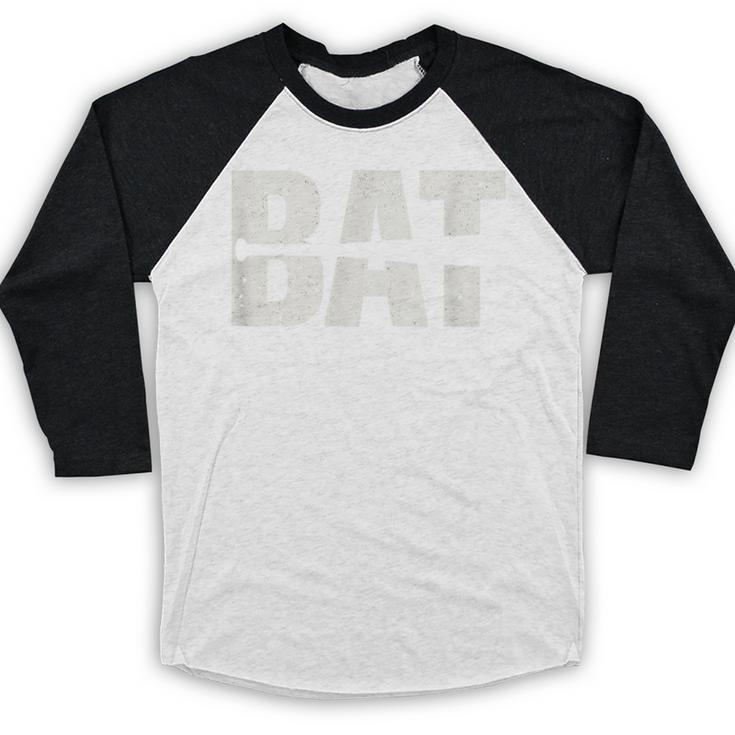 Cool Bat Dad Baseball Tee Women Kids Baseball Raglan Shirt
