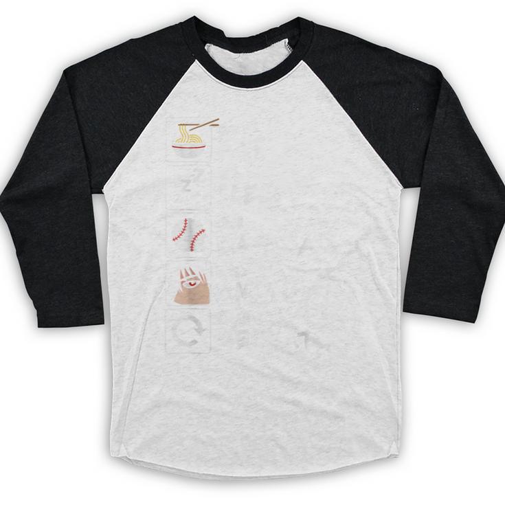 Eat Sleep Baseball Anime Repeat Japanese Otaku Baseball Raglan Shirt Eat Sleep Baseball Anime Repeat Japanese Otaku Baseball Raglan Shirt