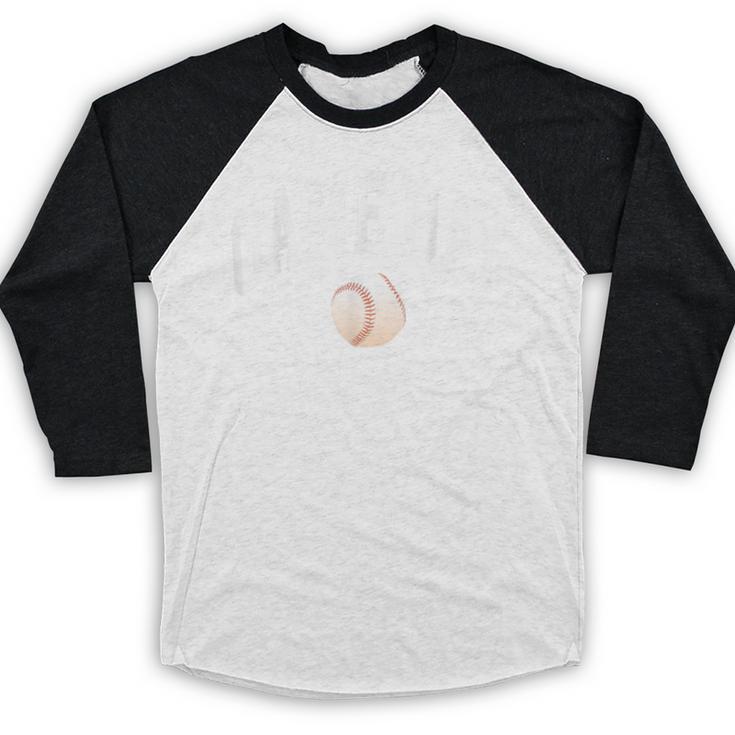Game Day Baseball Player And Fan Graphic Baseball Raglan Shirt