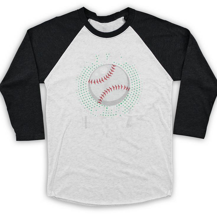 Grammy Of The Birthday Boy Baseball Player Birthday Baseball Raglan Shirt