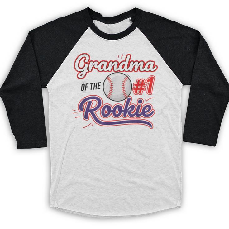 Grandparent Grandma Of The 1 Rookie Baseball Baseball Raglan Shirt Grandparent Grandma Of The 1 Rookie Baseball Baseball Raglan Shirt