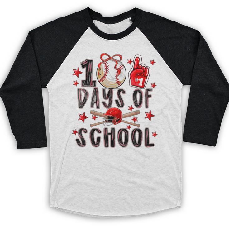 Happy 101 Days Of School Baseball Sports 100th Day Baseball Raglan Shirt Happy 101 Days Of School Baseball Sports 100th Day Baseball Raglan Shirt
