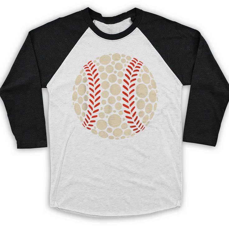 Happy Dot Day Baseball Colorful Polka Dots Boy And Youth Baseball Raglan Shirt Happy Dot Day Baseball Colorful Polka Dots Boy And Youth Baseball Raglan Shirt