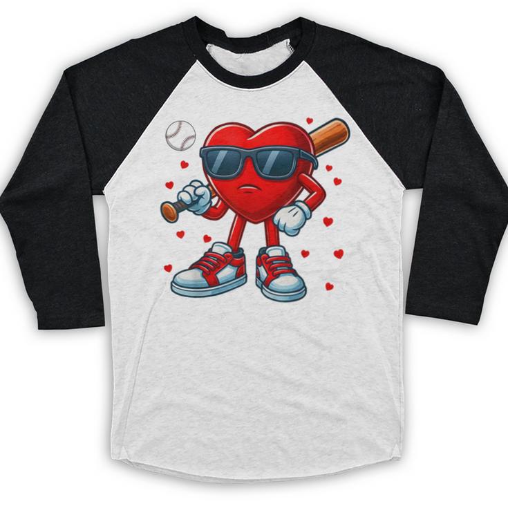 Heart Love Baseball Valentine Outfit Men Boy Baseball Raglan Shirt Heart Love Baseball Valentine Outfit Men Boy Baseball Raglan Shirt
