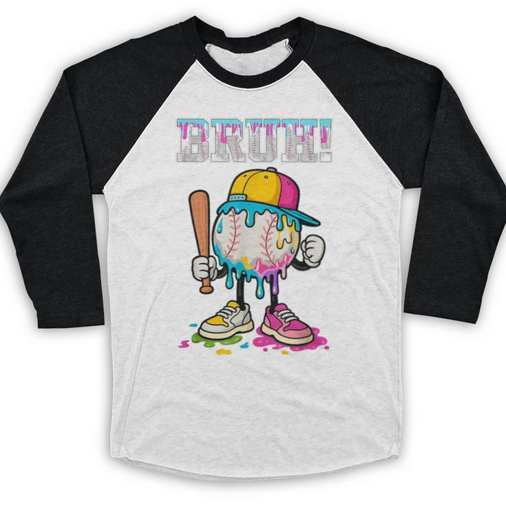 Ice Cream Drip Baseball Bruh Baseball Drip Boy Youth Baseball Raglan Shirt Ice Cream Drip Baseball Bruh Baseball Drip Boy Youth Baseball Raglan Shirt