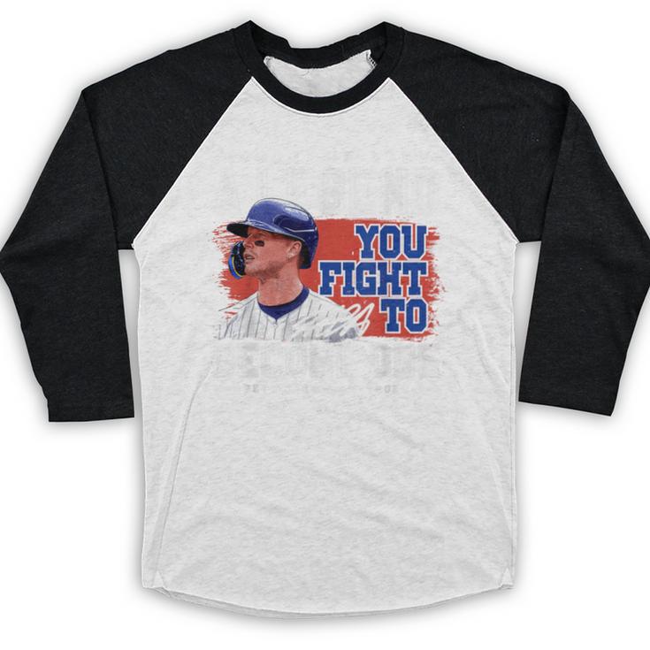 Nobody Is Born A Legend Pete Crow Armstrong Chicago Baseball Baseball Raglan Shirt