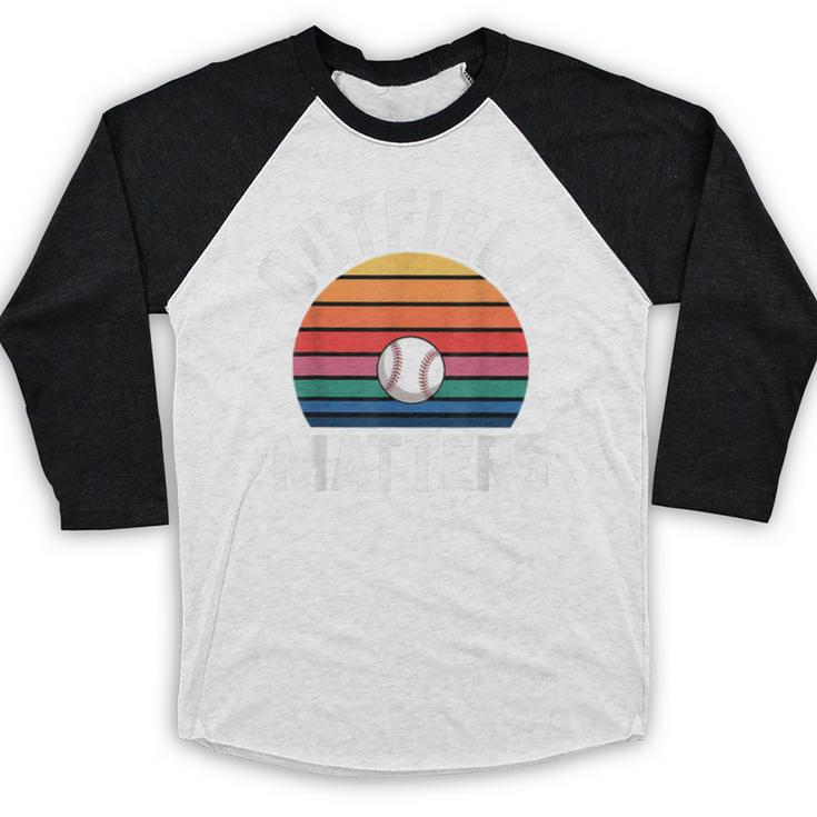 Outfield Matters Baseball Outfielder Athlete Sports Baseball Raglan Shirt Outfield Matters Baseball Outfielder Athlete Sports Baseball Raglan Shirt