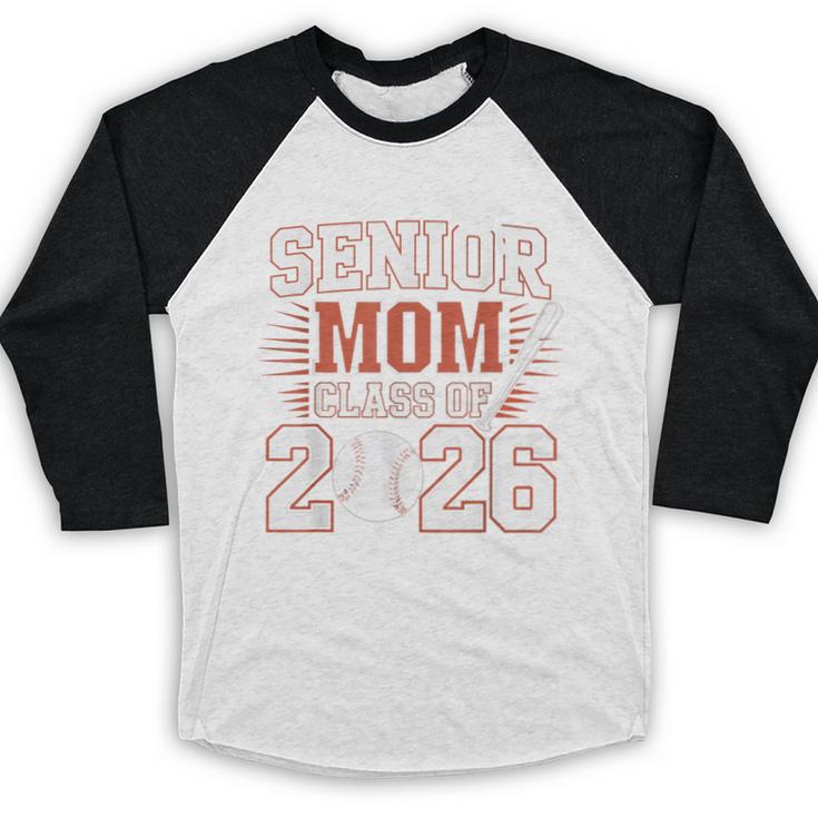 Senior Mom Class Of 2026 Graduate Baseball 2026 Graduation Baseball Raglan Shirt Senior Mom Class Of 2026 Graduate Baseball 2026 Graduation Baseball Raglan Shirt