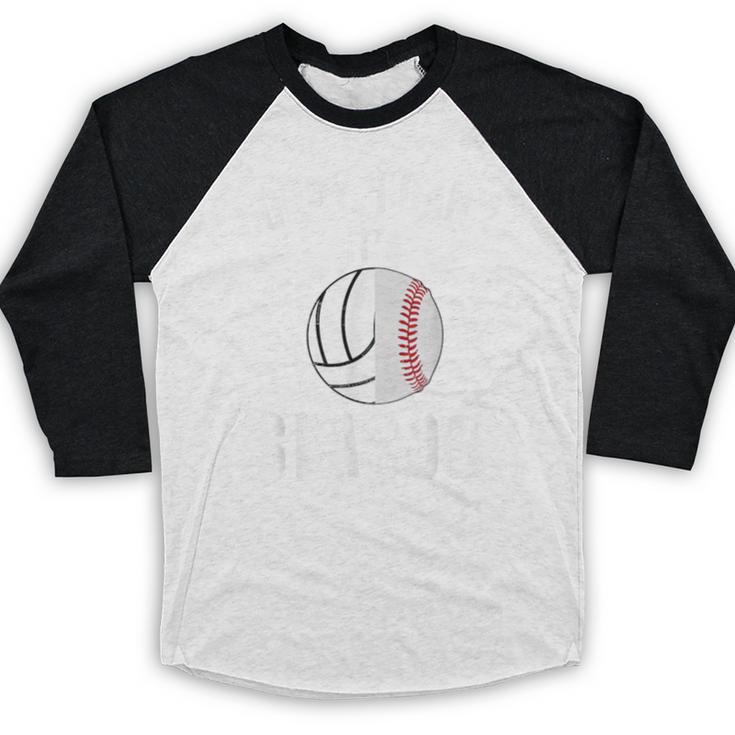 Sorry I Can't It's Volleyball Baseball Season Mom Of Both Baseball Raglan Shirt Sorry I Can't It's Volleyball Baseball Season Mom Of Both Baseball Raglan Shirt