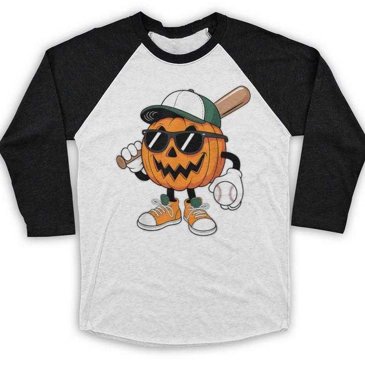 Spooky Jack O Lantern Baseball Halloween Costumes Boys Baseball Raglan Shirt Spooky Jack O Lantern Baseball Halloween Costumes Boys Baseball Raglan Shirt