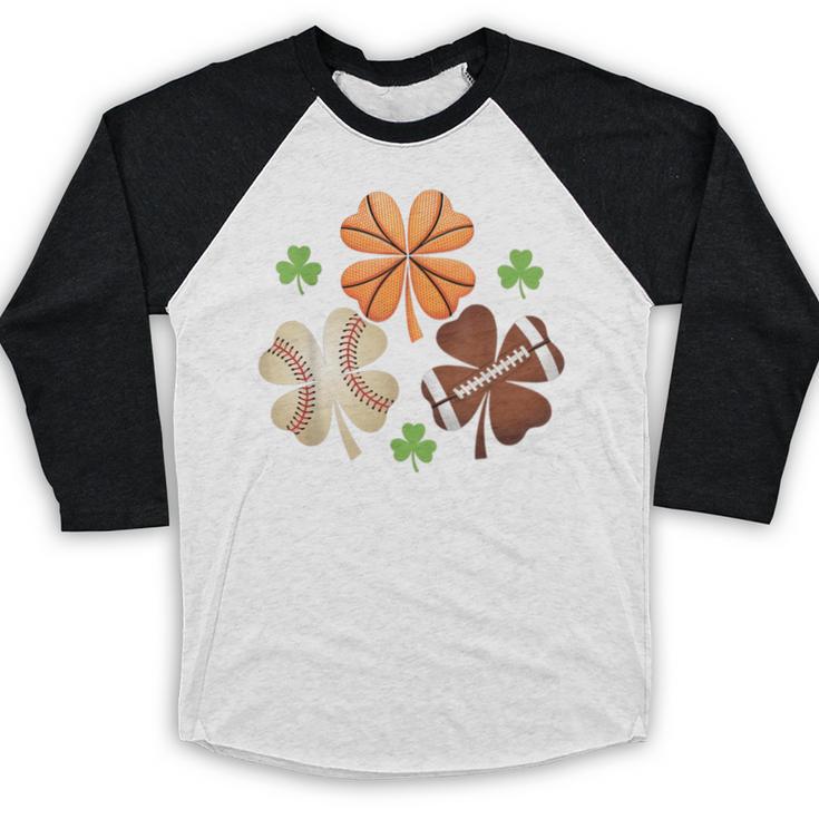 St Patricks Day Shamrock Basketball Baseball Irish Boys Men Baseball Raglan Shirt St Patricks Day Shamrock Basketball Baseball Irish Boys Men Baseball Raglan Shirt